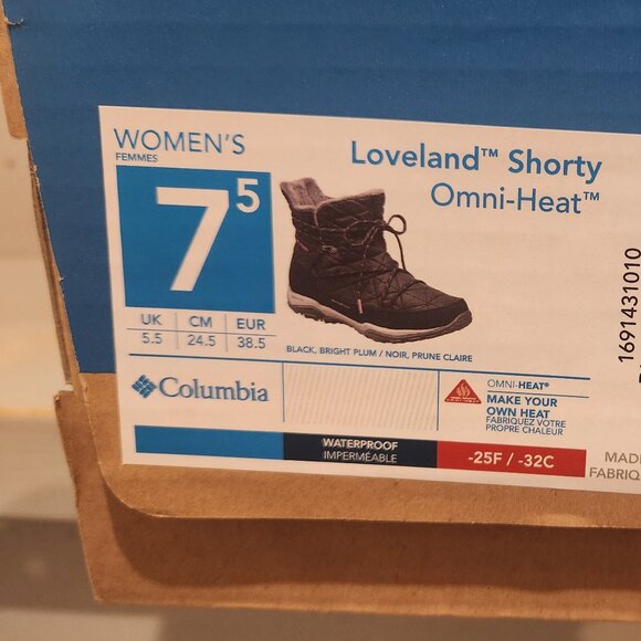 Women's Columbia winter boots - Picture 2 of 6